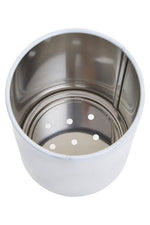 Easton White Marble Effect Utensil Holder - Bargainia.com - 5018705492353