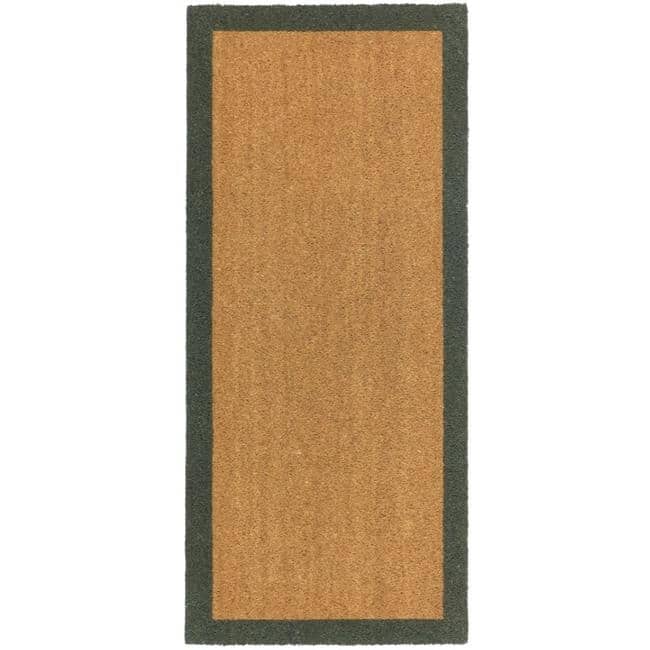 Eco - Friendly Coir Outdoor Mats - Bargainia.com - 5026134619050 - MMCOIR_BDRGRN_055X125