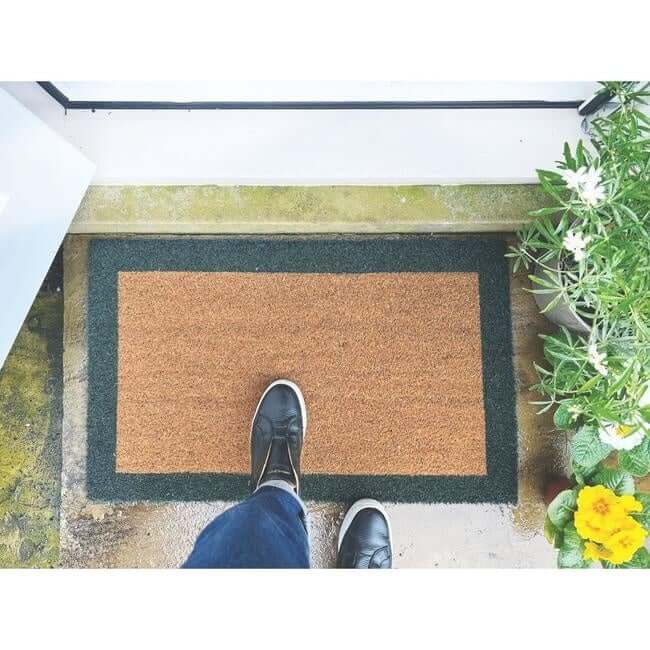 Eco - Friendly Coir Outdoor Mats - Bargainia.com - 5026134619050 - MMCOIR_BDRGRN_055X125