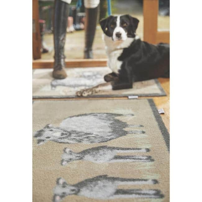 Eco - Friendly Cotton Animal Mat - Bargainia.com - 5026134538283 - HGDESI_SHEEP1_065x085