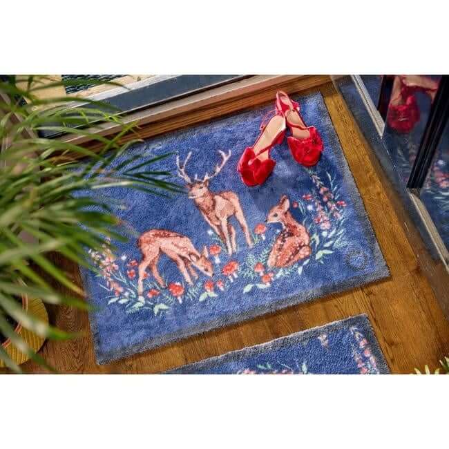 Eco - Friendly Cotton Animal Mat - Bargainia.com - 5026134623378 - HGDESI_MDDEER_065X085