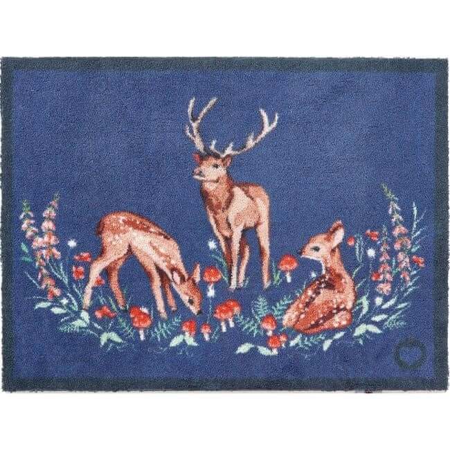 Eco - Friendly Cotton Animal Mat - Bargainia.com - 5026134623378 - HGDESI_MDDEER_065X085