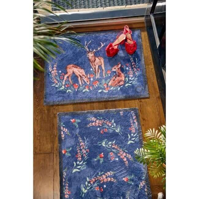 Eco - Friendly Cotton Animal Mat - Bargainia.com - 5026134623378 - HGDESI_MDDEER_065X085