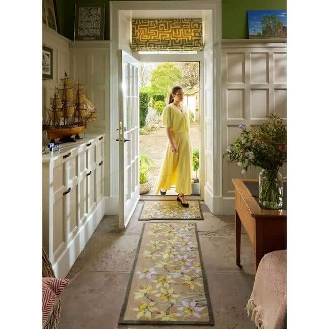 Eco - Friendly Floral - Inspired Mat - Bargainia.com - 5026134639614 - HGDESI_DAFBLO_065X085