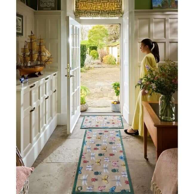 Eco - Friendly Floral - Inspired Mat - Bargainia.com - 5026134639706 - HGDESI_BUBUBE_065X085