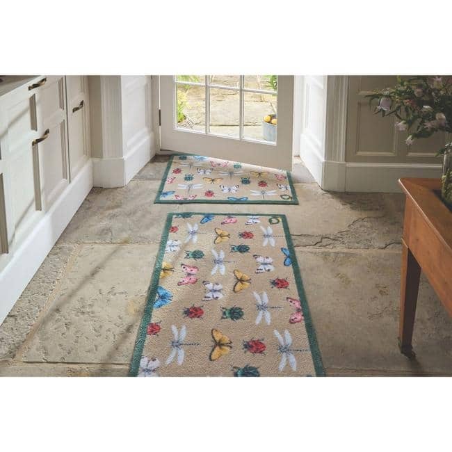 Eco - Friendly Floral - Inspired Mat - Bargainia.com - 5026134639706 - HGDESI_BUBUBE_065X085