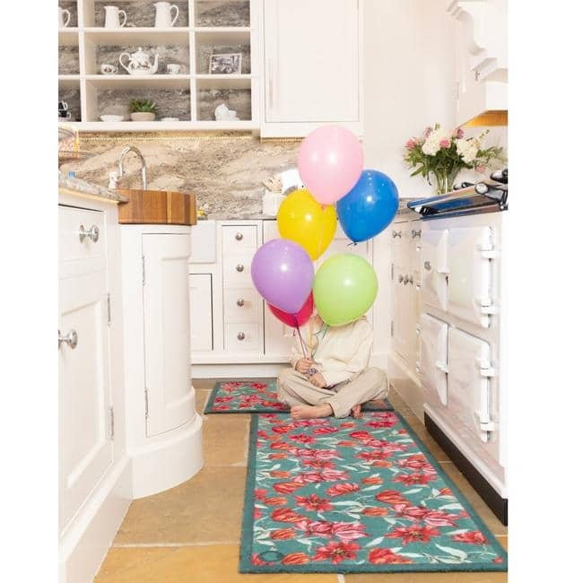 Eco - Friendly Floral - Inspired Mat - Bargainia.com - 5026134639966 - HGDESI_TUMTUL_065X085