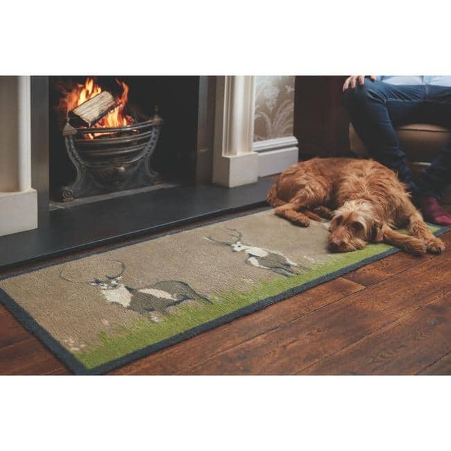 Eco - Friendly Washable Animals Mat - Bargainia.com - 5026134524712 - HGDESI_DEERX1_065X085