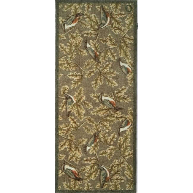 Eco - Friendly Washable Birds Mat - Bargainia.com - 5026134595439 - HGDESI_NUTHA1_065X150