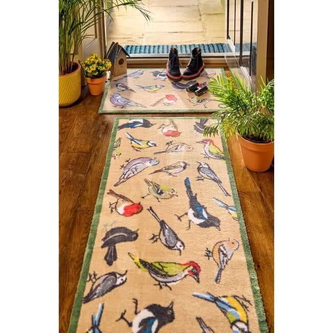 Eco - Friendly Washable Birds Mat - Bargainia.com - 5026134623323 - HGDESI_BRDWTR_065X085