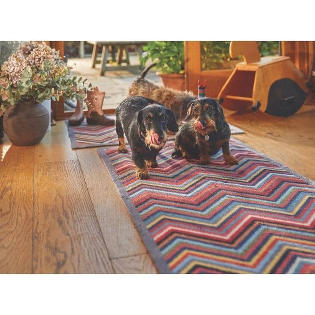Eco - Friendly Washable Chevron Mat - Bargainia.com - 5026134619395 - HGDESI_CHVRN1_065X085