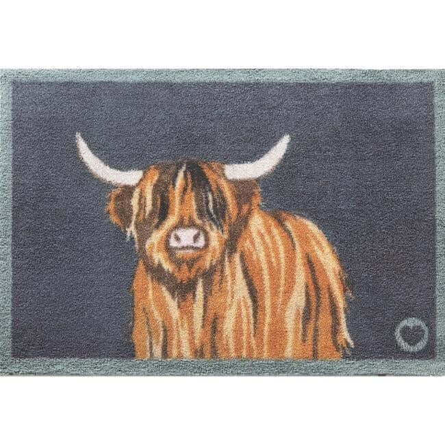 Eco - Friendly Washable Cow Mat - Bargainia.com - 5026134524750 - HGDESI_HILND1_065X085