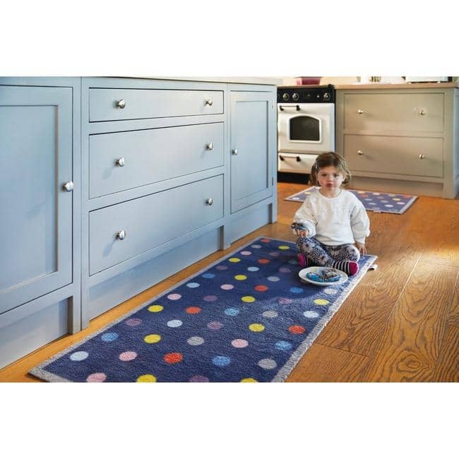 Eco - Friendly Washable Dots Mat and Runner - Bargainia.com - 5026134609297 - HGDESI_BRISP1_065X085