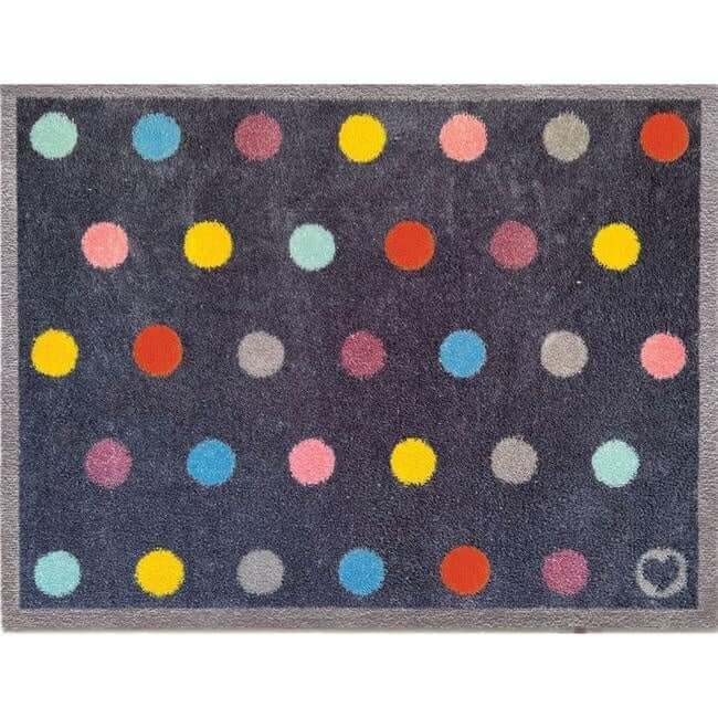 Eco - Friendly Washable Dots Mat and Runner - Bargainia.com - 5026134609297 - HGDESI_BRISP1_065X085