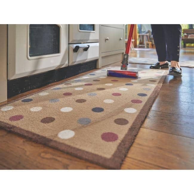 Eco - Friendly Washable Dots Mat and Runner - Bargainia.com - 5026134800038 - HGDESI_SPOT10_065x085