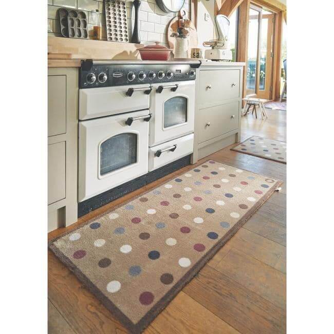 Eco - Friendly Washable Dots Mat and Runner - Bargainia.com - 5026134800144 - HGDESI_SPOT10_065x150