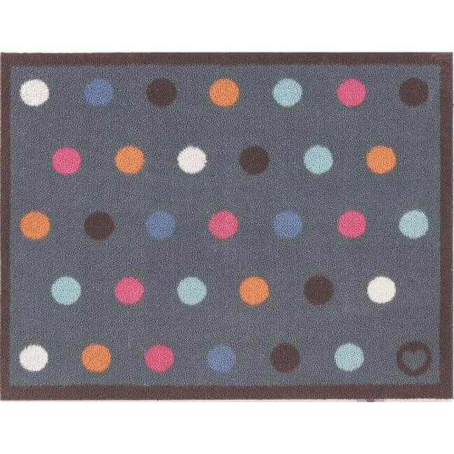 Eco - Friendly Washable Dots Mat and Runner - Bargainia.com - 5026134801134 - HGDESI_SPOT12_065X085