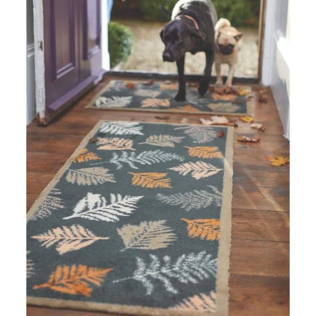 Eco - Friendly Washable Floral Mat - Bargainia.com - 5026134524774 - HGDESI_NTUR14_065X085