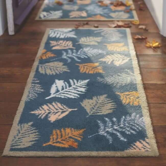 Eco - Friendly Washable Floral Mat - Bargainia.com - 5026134524774 - HGDESI_NTUR14_065X085