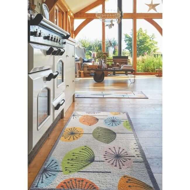Eco - Friendly Washable Floral Mat - Bargainia.com - 5026134620025 - HGDESI_NTUR40_065X085