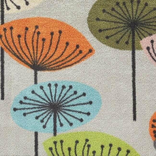 Eco - Friendly Washable Floral Mat - Bargainia.com - 5026134620032 - HGDESI_NTUR40_065X150