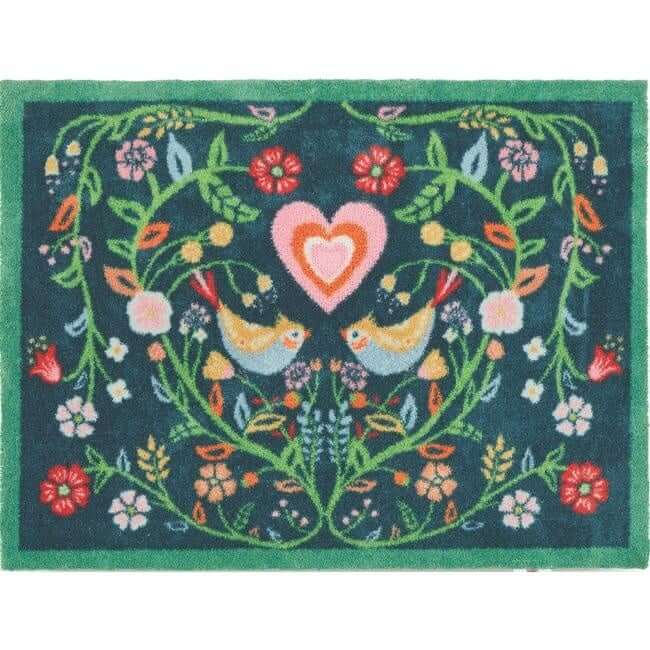 Eco - Friendly Washable Floral Mat - Bargainia.com - 5026134622623 - HGDESI_NTUR35_065X085