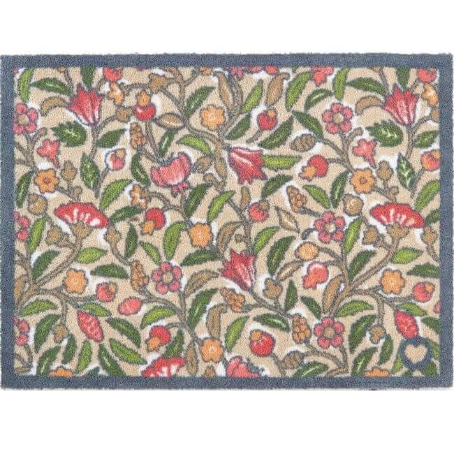 Eco - Friendly Washable Floral Mat - Bargainia.com - 5026134623439 - HGDESI_MAYFLO_065X085