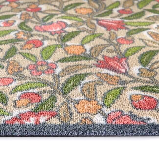 Eco - Friendly Washable Floral Mat - Bargainia.com - 5026134623446 - HGDESI_MAYFLO_065X150