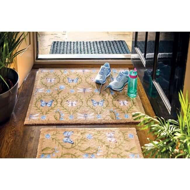 Eco - Friendly Washable Floral Mat - Bargainia.com - 5026134623477 - HGDESI_WLDMDW_065X085