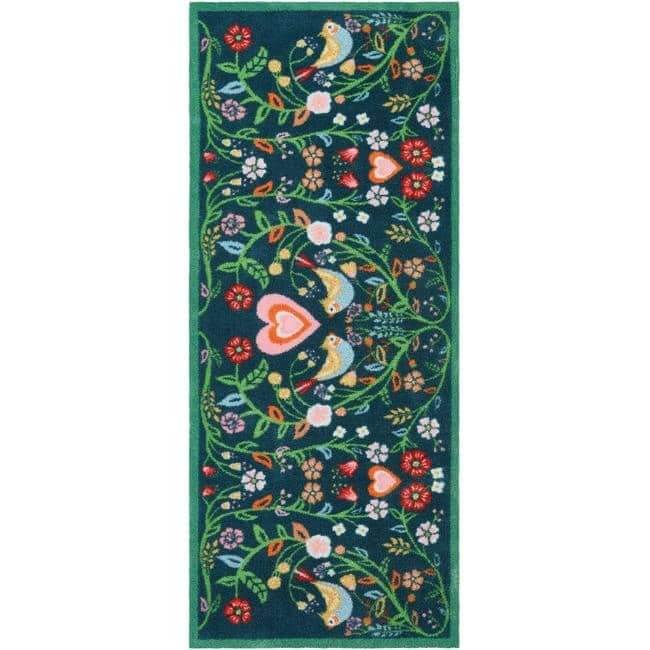 Eco - Friendly Washable Floral Mat - Bargainia.com - 5026134631526 - HGDESI_NTUR35_065X150