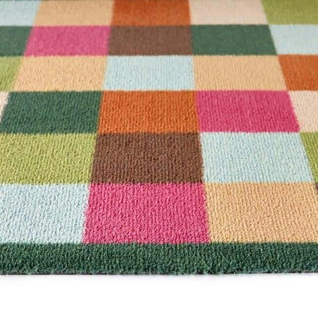 Eco - Friendly Washable Geometric Mat - Bargainia.com - 5026134631502 - HGDESI_ALLCHK_065X150