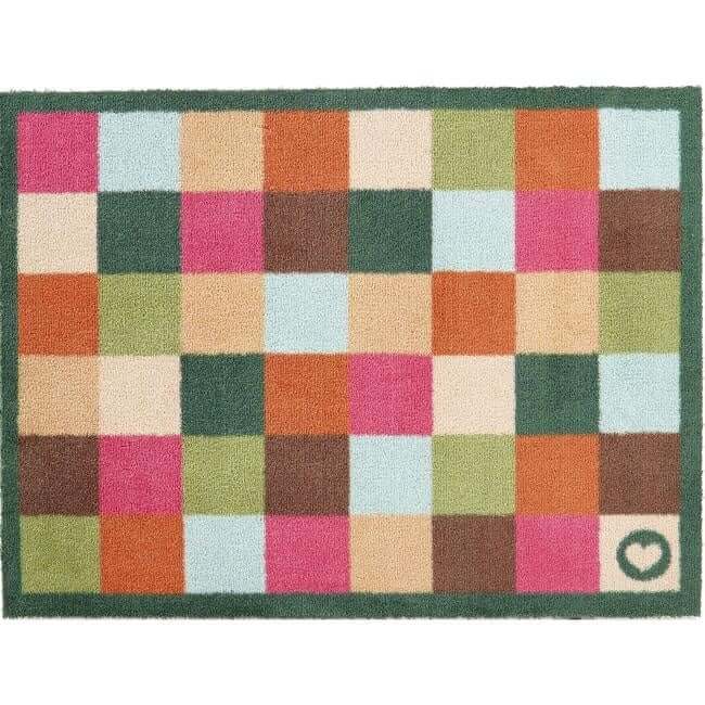 Eco - Friendly Washable Geometric Mat - Bargainia.com - 5026134631519 - HGDESI_ALLCHK_065X085
