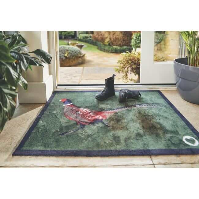 Eco - Friendly Washable Green Peasant Mat - Bargainia.com - 5026134621220 - HGDESI_PHSNT2_065X100