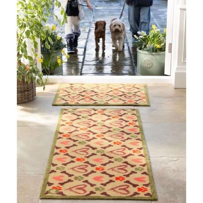 Eco - Friendly Washable Heart Pet Mat - Bargainia.com - 5026134639744 - HGDESI_HRTBON_065X085