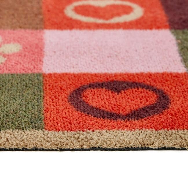 Eco - Friendly Washable Heart Pet Mat - Bargainia.com - 5026134639829 - HGDESI_PATPAW_065X085