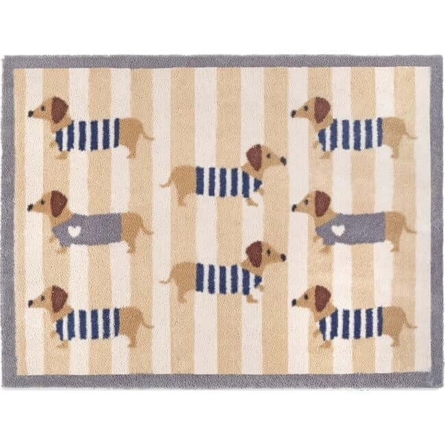 Eco - Friendly Washable Heart Pet Mat - Bargainia.com - 5026134639904 - HGDESI_SAUDOG_065X085