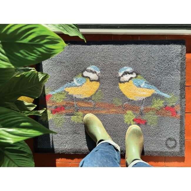 Eco - Friendly Washable Home and Animal Mat – 65X85 cm - Bargainia.com - 5026134619647 - HGDESI_BLUETI_065X085