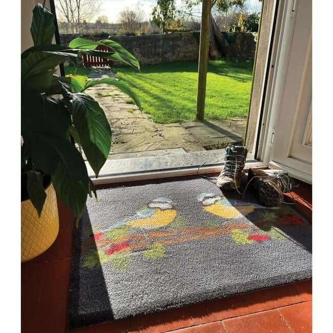 Eco - Friendly Washable Home and Animal Mat – 65X85 cm - Bargainia.com - 5026134619647 - HGDESI_BLUETI_065X085