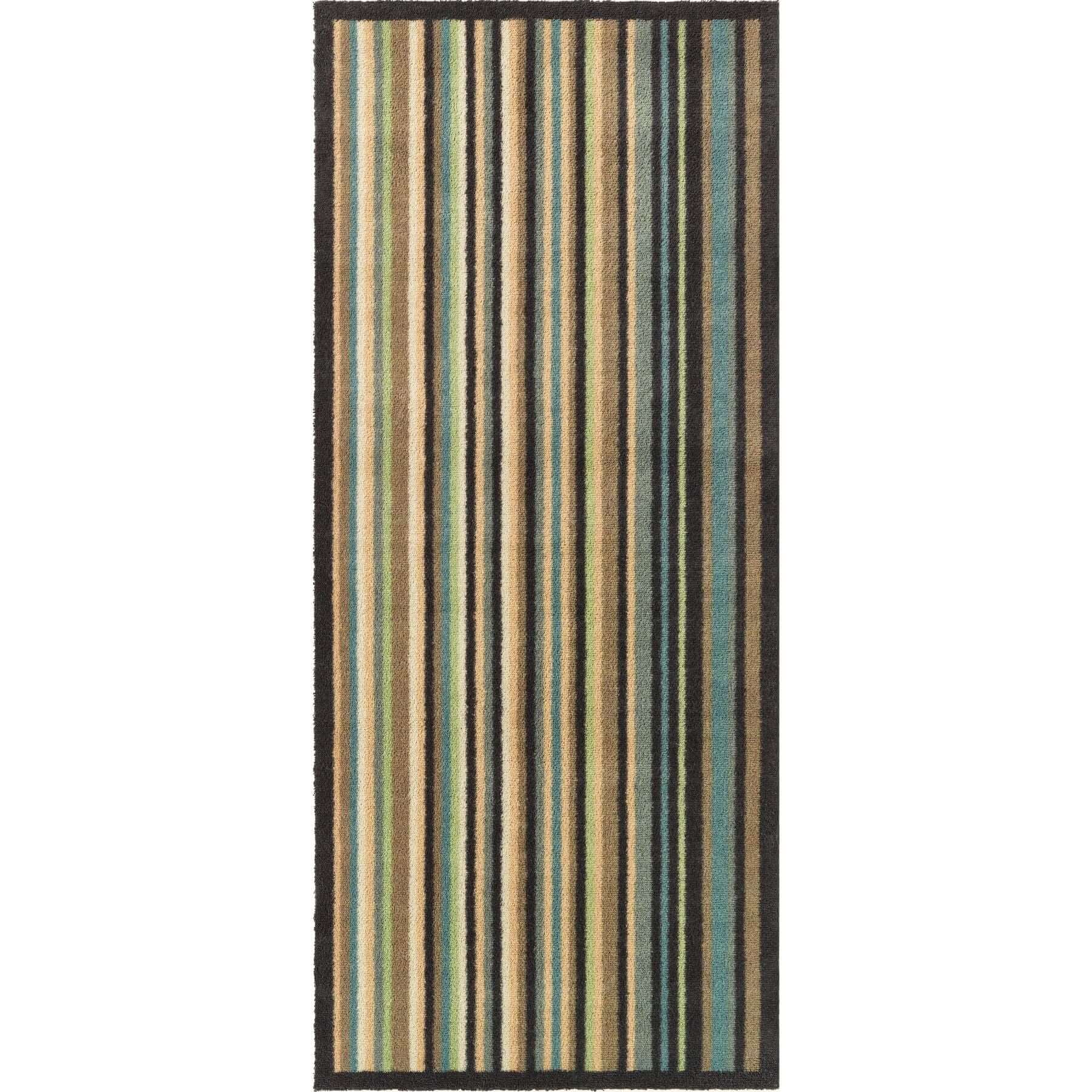 Eco - Friendly Washable Striped Mat - Bargainia.com - 5026134563797 - HGDESI_STRP84_065X150