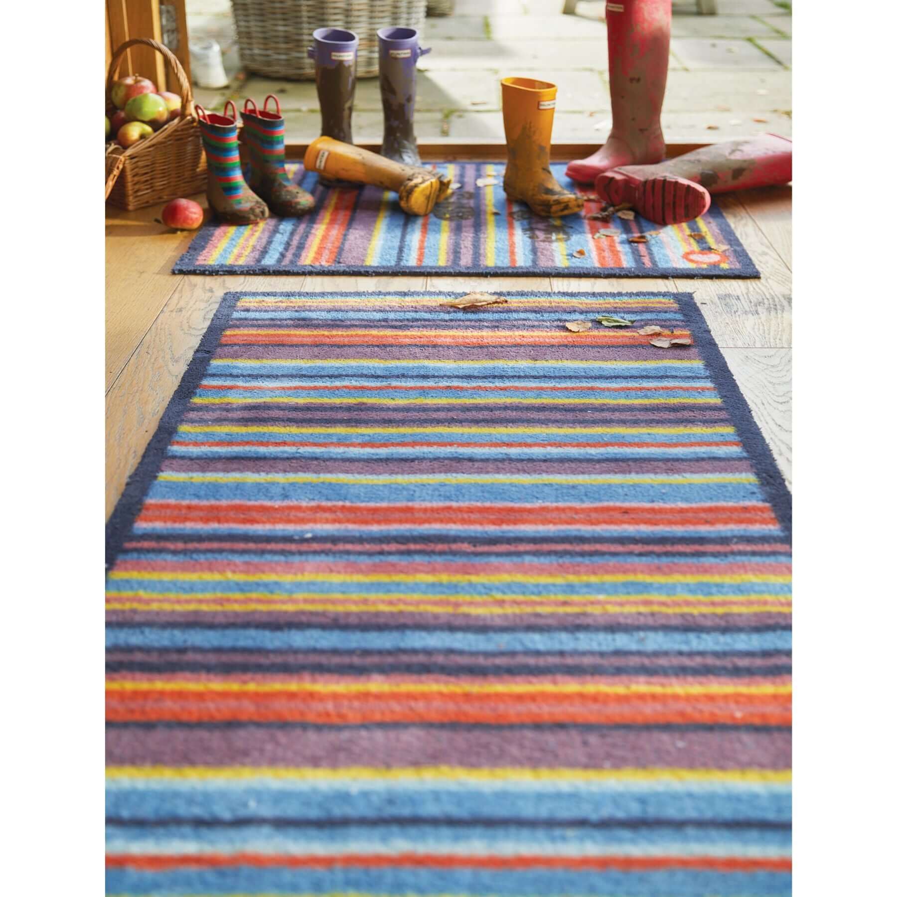 Eco - Friendly Washable Striped Mat - Bargainia.com - 5026134800755 - HGDESI_DESG13_065X085