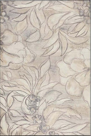 Eco - Washable Cream Rug Floral Design - Bargainia.com - 5026134621596 - HGECWA_ARTFLO_120X185