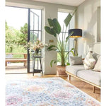 Eco - Washable Cream Rug Moroccan Design - Bargainia.com - 