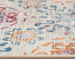 Eco - Washable Cream Rug Moroccan Design - Bargainia.com - 
