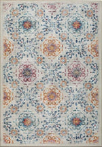 Eco - Washable Cream Rug Moroccan Design - Bargainia.com - 