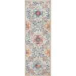 Eco - Washable Cream Rug Moroccan Design - Bargainia.com - 