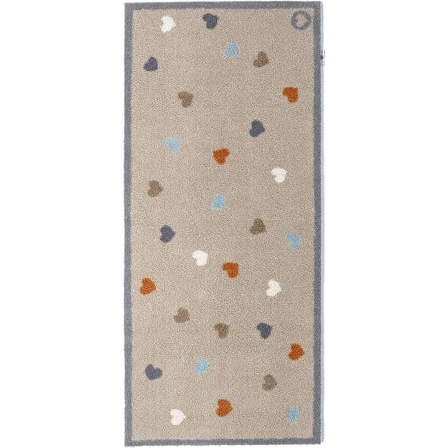 Eco Washable Floral Mats – Geometric - Bargainia.com - 5026134538191 - HGDESI_HOME34_065X150