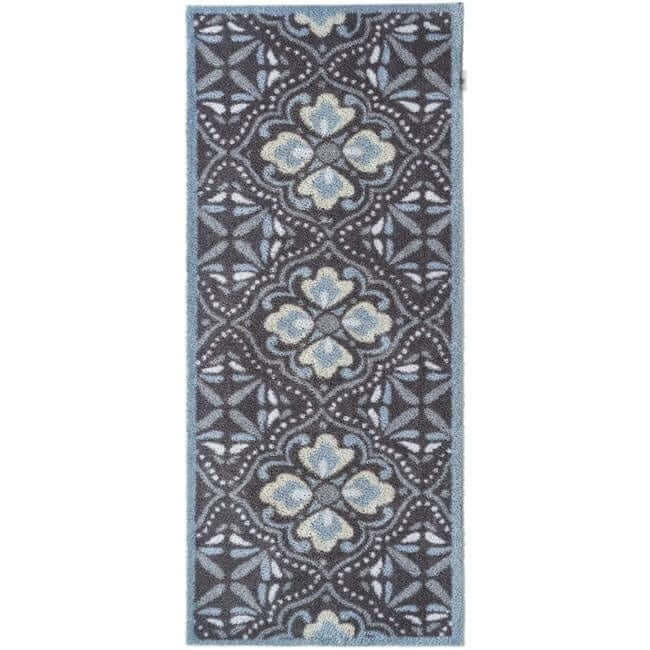 Eco Washable Floral Mats – Geometric - Bargainia.com - 5026134604216 - HGDESI_HOME45_065X150