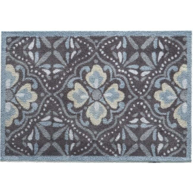 Eco Washable Floral Mats – Geometric - Bargainia.com - 5026134604223 - HGDESI_HOME45_065X085