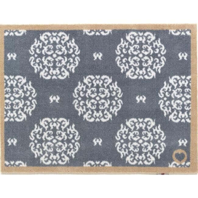 Eco Washable Floral Mats – Geometric - Bargainia.com - 5026134620254 - HGDESI_HOME44_065X085