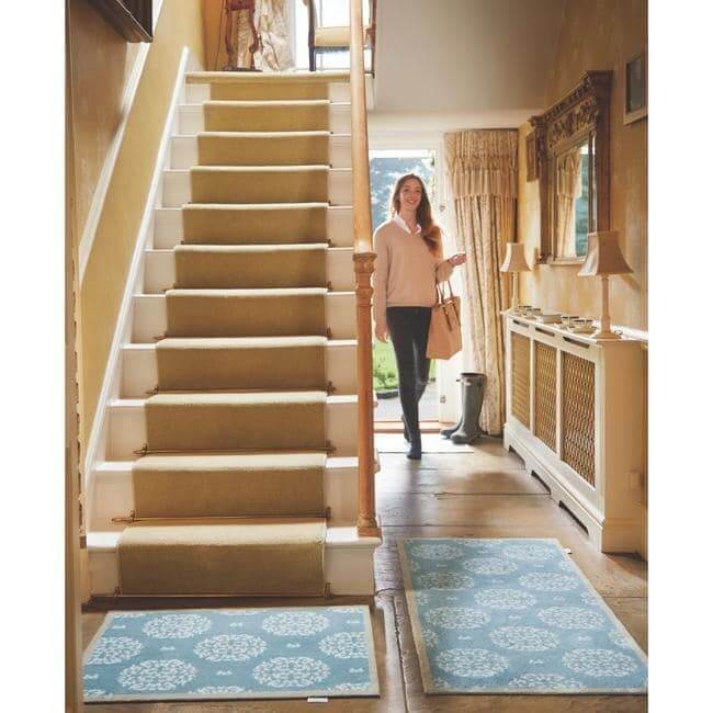 Eco Washable Floral Mats – Geometric - Bargainia.com - 5026134800953 - HGDESI_HOME15_065x150